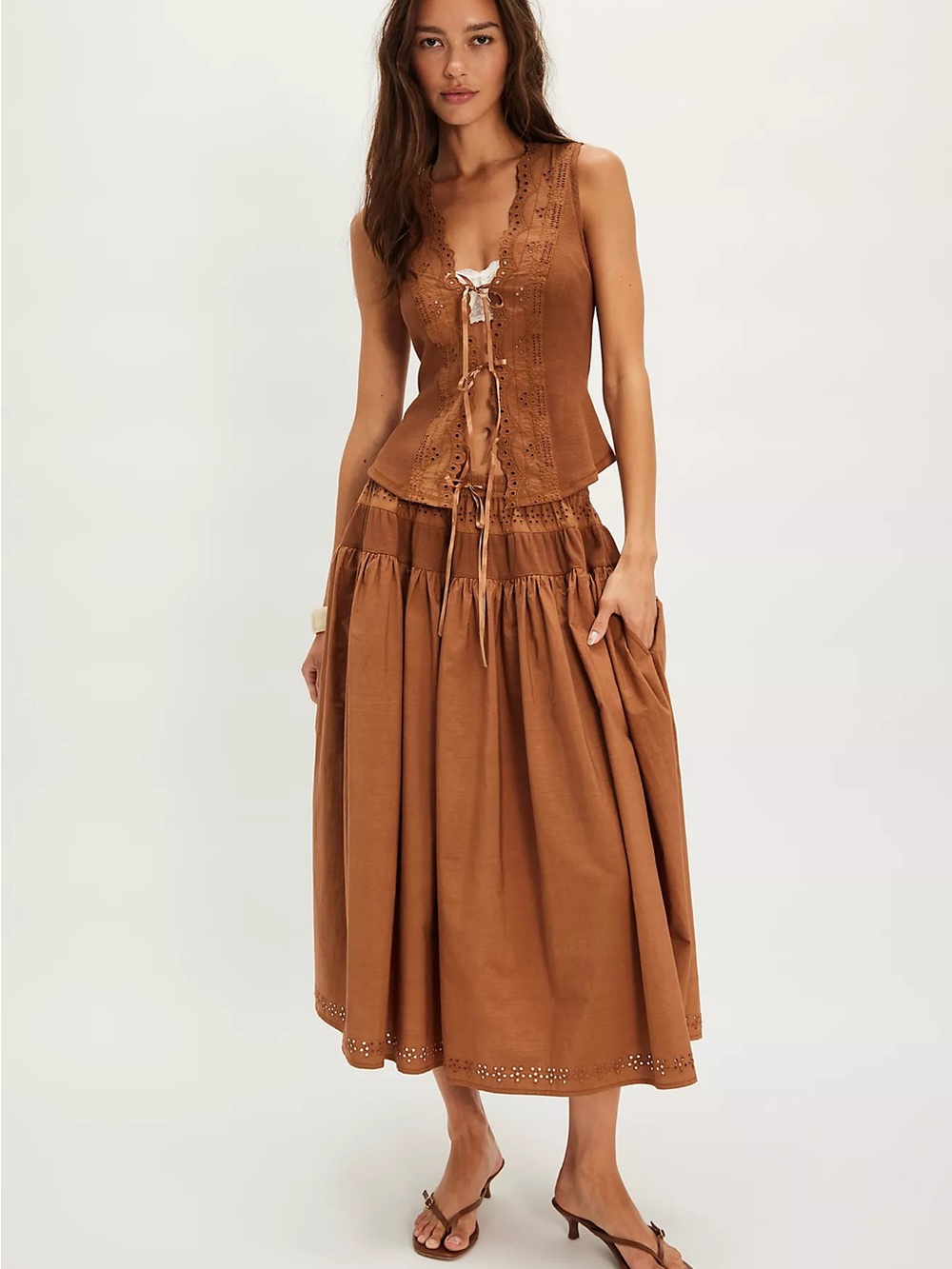 Free People Gesibelle Set 🤎 NWT Size Large
